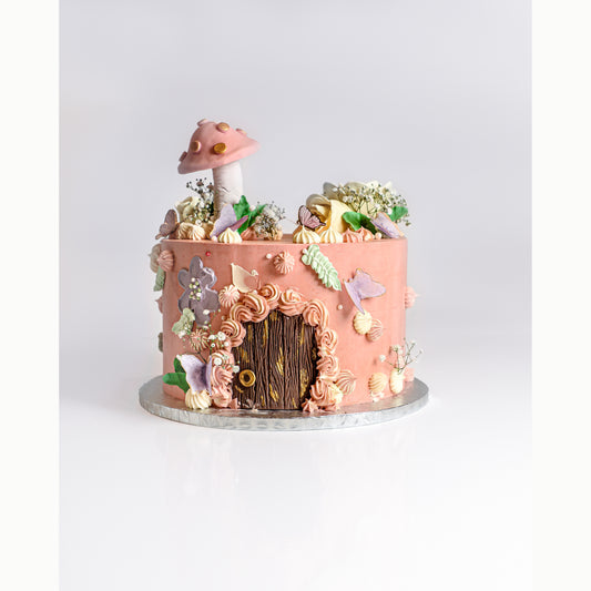 Enchanted forest cake