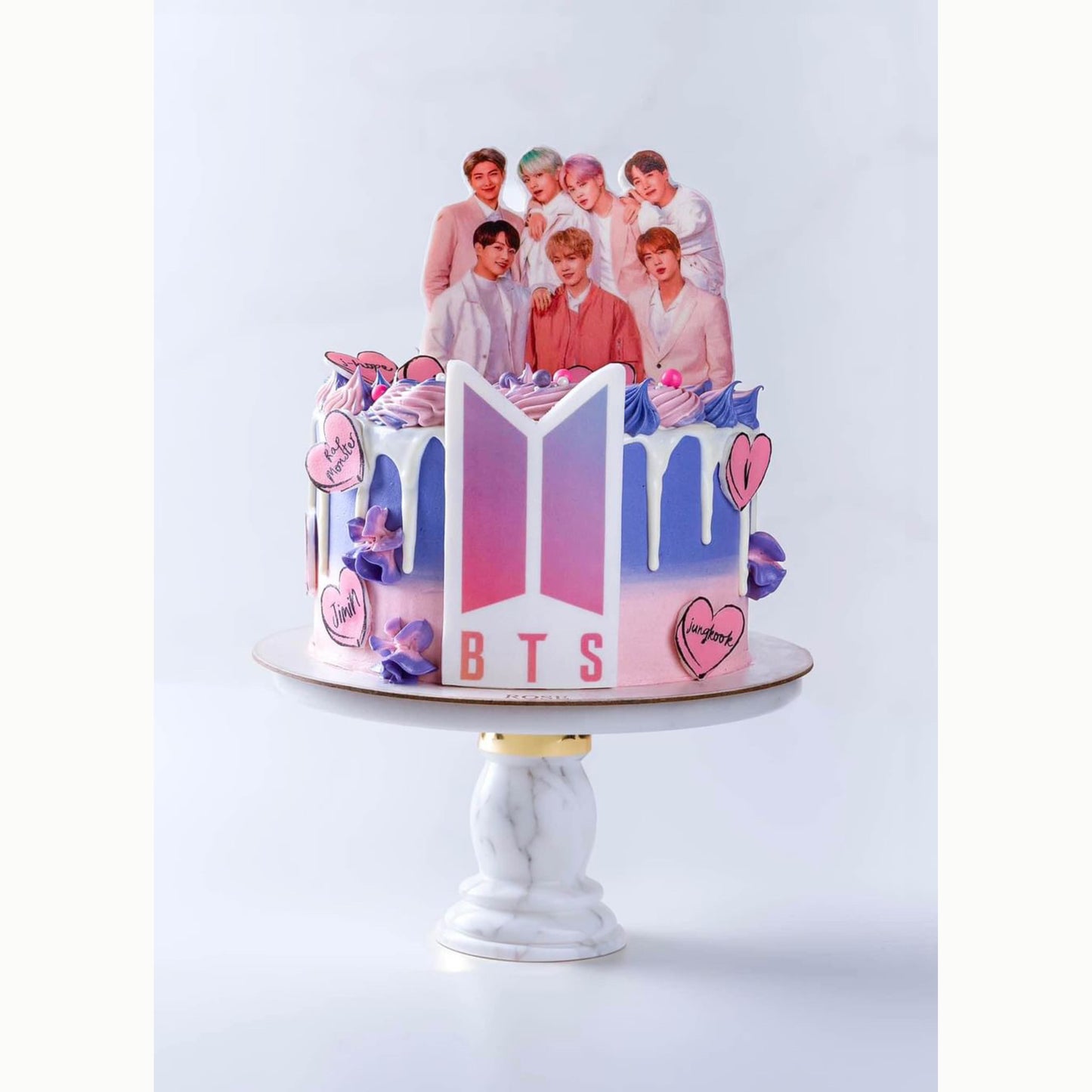 BTS birthday cake