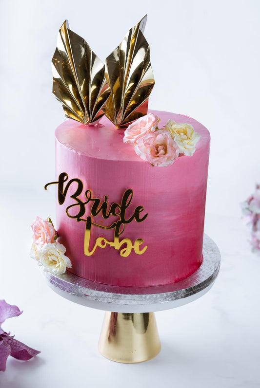 Pink ombre cake